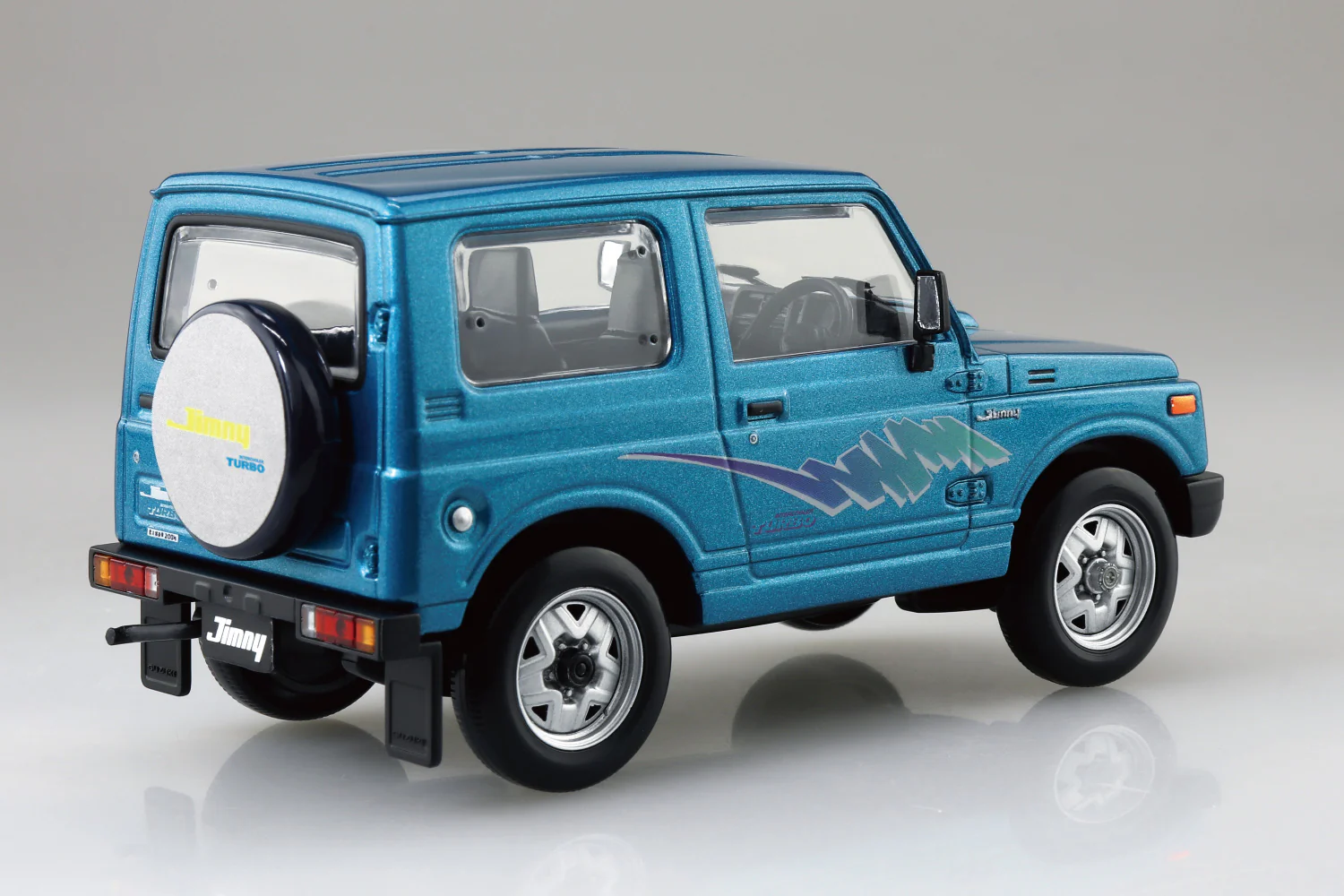 Aoshima 1/32 SNAP KIT #18-TB Suzuki JA11 Jimny(Triton Blue Metallic) - Image 3