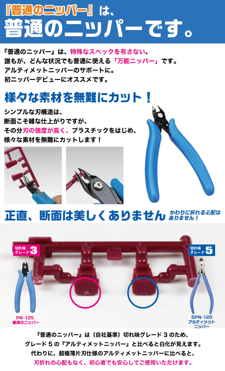 GodHand Nipper Side Cutter PN-125 - Image 4