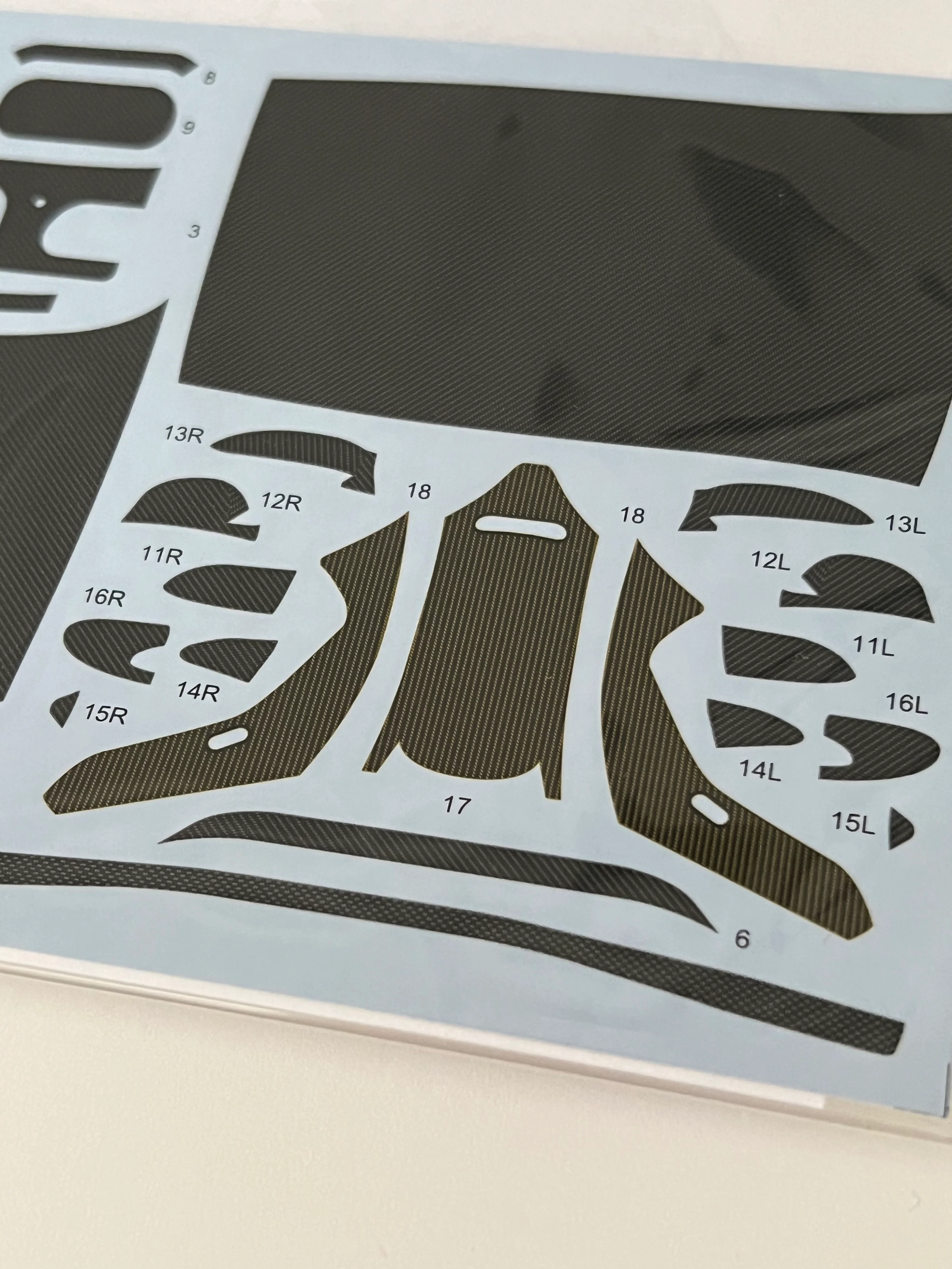 Studio27 1/24 Civic EG6 Dress Up Carbon decal for Hasegawa - Image 5