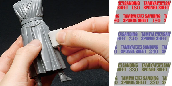 Tamiya 87161 Sanding Sponge Sheet 180 - Image 4