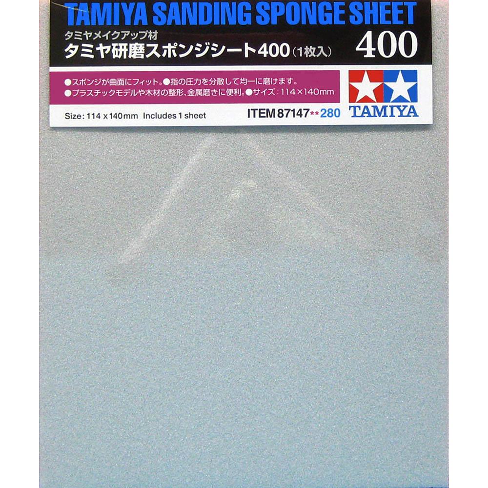Tamiya 87147 Sanding Sponge Sheet 400 - Image 5