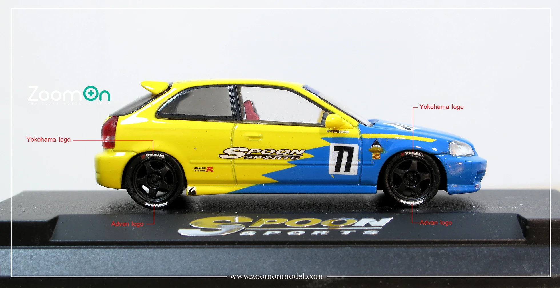ZoomOn ZD044 1/64 Tyre decals (2pcs) - Image 3